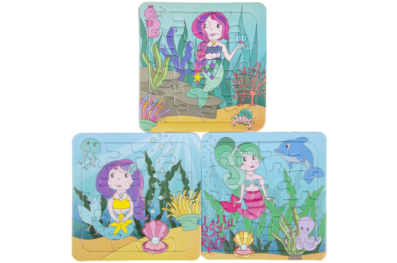 3ASS PAPER PUZZLE MERMAID