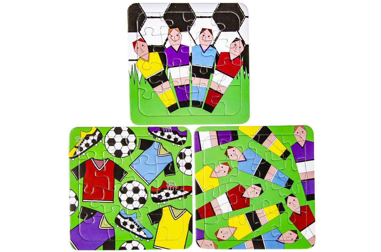 3ASS PAPER PUZZLE FOOTBALL
